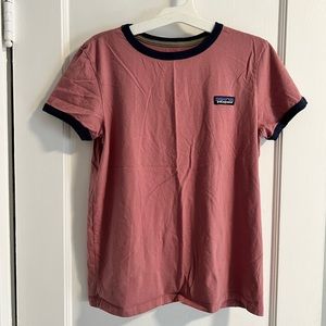 Pink Patagonia Cotton T Shirt